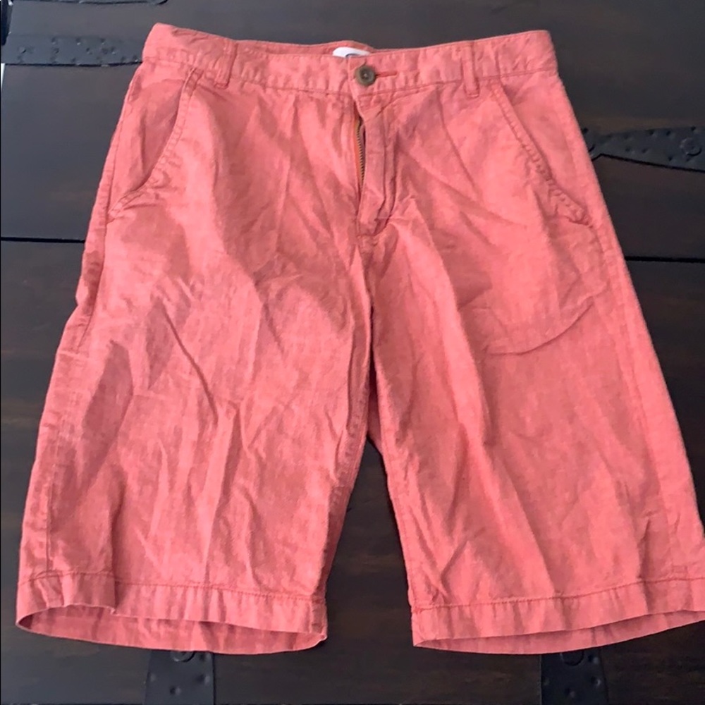 Red old navy boy shorts